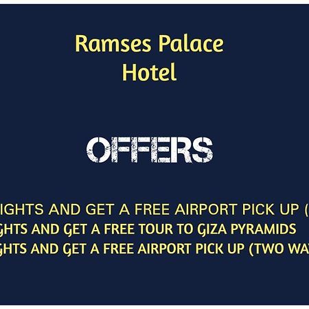 Ramses Palace Hostel Kairó Kültér fotó
